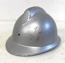Ancien Mini casque Adrien de pompier en Métal