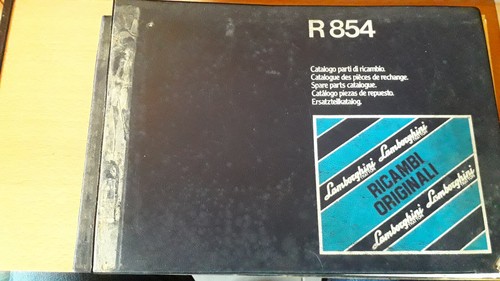 Lamborghini tracteur r854 r - tracteur,