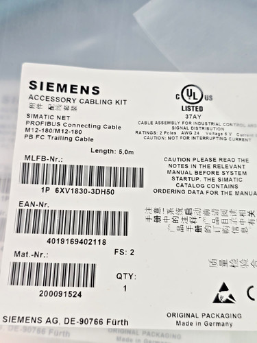 Siemens 6xv1830 3dh50 profibus - siemens,