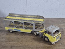 Jouet Ancien Camion Porte Auto Voiture Joustra