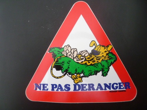 Autocollant marsupilami - autocollant,