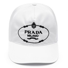 Prada Éraflé Casquette logo