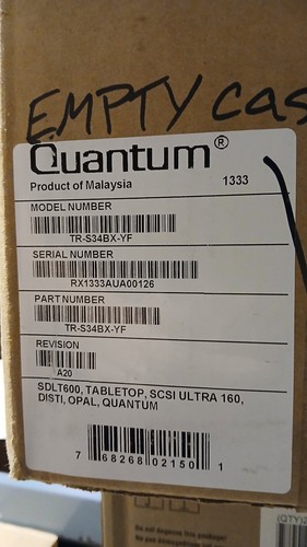 Quantum s34bx boîtier - quantum, tr-s34bx-yf