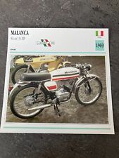 CARTE FICHE MOTO collection