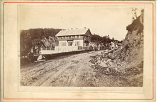 Vosges, Chalet Hartmann, Route de Munster à Gérardmer  Vintage albumen print. Ca