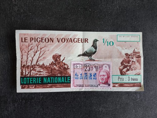 Billet loto loterie - loterie, nationale