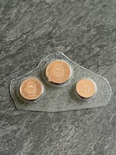1,2,5 centimes BU Lettonie 2024 issue du coffret 6000Ex Seulement 