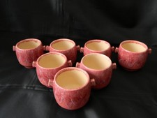 Lot de 7 petits pots en