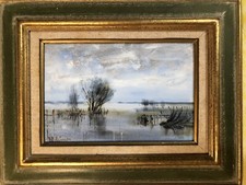 Jean-Pierre RÉMON - Tableau Huile Sur Toile Campagne //