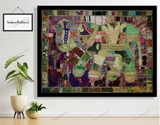 Coton Couvre-Lit Mandala Tapisserie Lit Housse Hippie Gypsy Bohème Chambre Décor