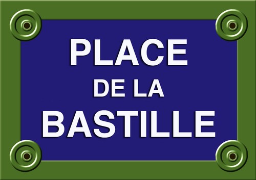 Réplique plaque rue - réplique,
