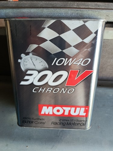 Bidon motul 300v - 300v, chrono