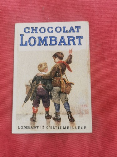 Ancien calendrier chocolat - ancien,