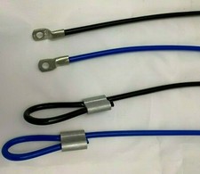 Corde en acier avec serrure