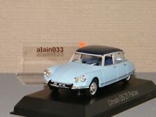 CITROËN DS 21 Pallas 1967 Monte Carlo Blue & Orient NOREV 1/43 Ref 157083