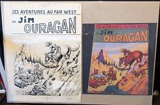 Superbe Planche original de