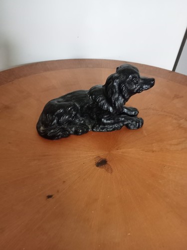 Statuette chien fonte - statuette,