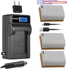 Kastar Battery AC LCD Charger