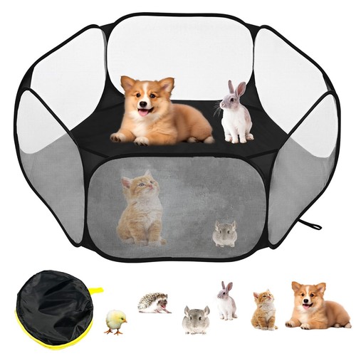 Petit parc chiot tissus - petit,