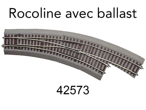 Roco aiguillage courbe droite - courbe,