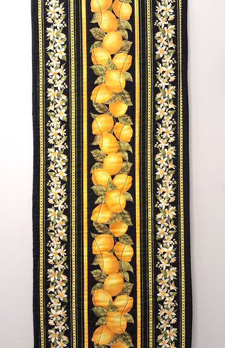 Vibrant lemon floral farmhouse - lemon,