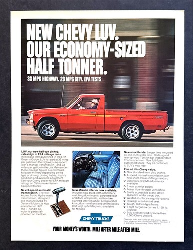 1976 chevy luv pickup - chevy,