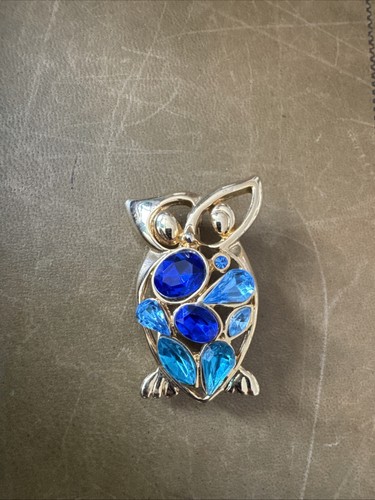 Broche hibou vintage - broche, or
