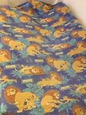 Drap vintage Disney CTI Le Roi Lion Disney CTI No Mickey