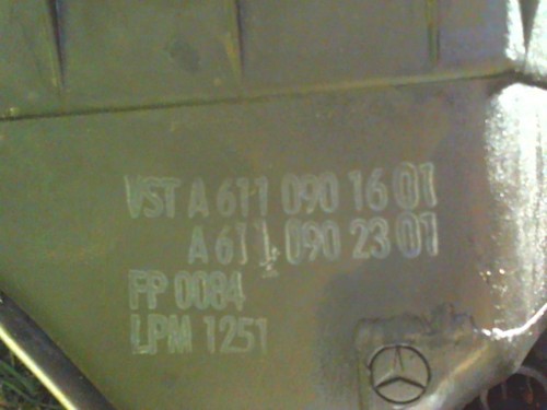 Boitier filtre air mercedes - boitier,