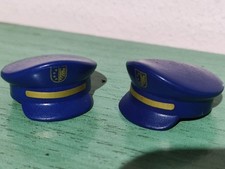 PLAYMOBIL x2 CASQUETTES BLEUES