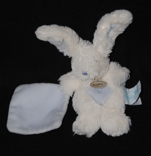 Peluche doudou lapin blanc