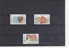 FRANCE 2008 FETE DU TIMBRE TEX AVERY SERIE COMPLETE 3 TIMBRES OBLITERE 160 A 162