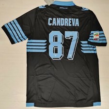 6959 Macron Ss Lazio Antonio Candreva 87 Maillot Course Homme Away 2015 Série Eu