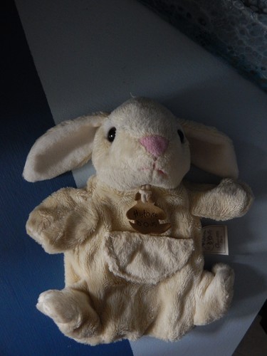 Peluche lapin histoire ours - peluche,