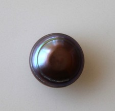 Perle de Tahiti Noire à Grise de 6,40 ct - Certificat AGI