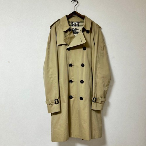 Trench burberry beige coton - burberry,