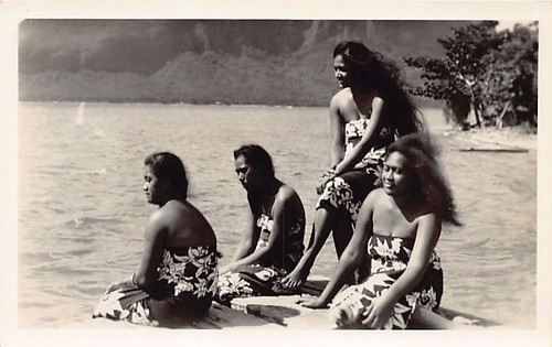 Polynésie vahinés femmes - polynésie,