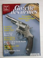 GAZETTE DES ARMES N° 252 /mitrailleuse Dreyse MG 13/carabine Mauser 98