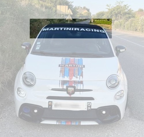Sun visor fiat - visor, 500