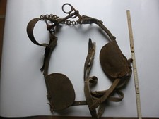 OEILLERES + MORS CHEVAUX CHEVAL EQUITATION