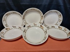 lot de 6 assiettes à soupe de
