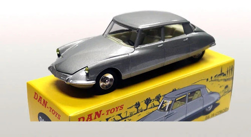 Citroën ds19 gris métal - citroën,