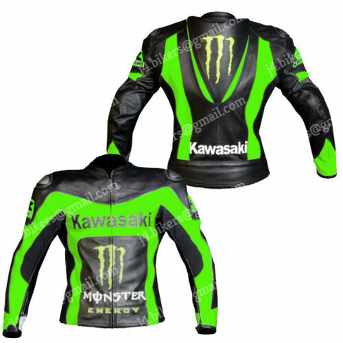 Kawasaki veste cuir moto - kawasaki, de