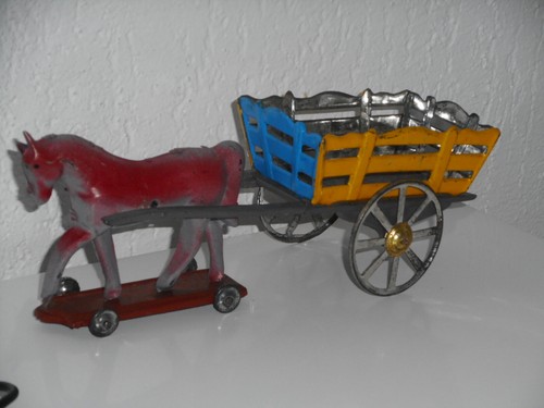 Cheval sur platine roues - et,