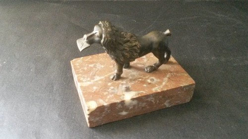 Presse papier chien sujet