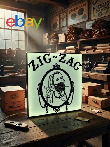 Zig zag man light - zag, up