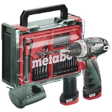 Perceuse-visseuse sans fil Metabo PowerMaxx BS Basic Set 600080710 12 V 2 Ah