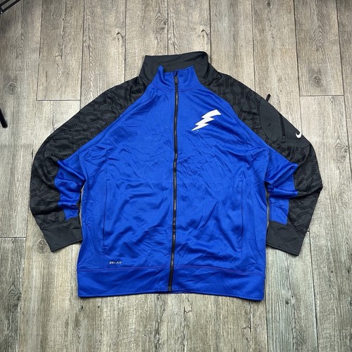 Veste survêtement bleu noir