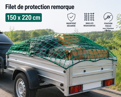 Filet protection remorque - filet,