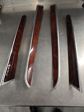 AUDI A6 C6 4F insert baguette Garniture DE PORTES CONSOLE CENRALE RONCE DE NOYER